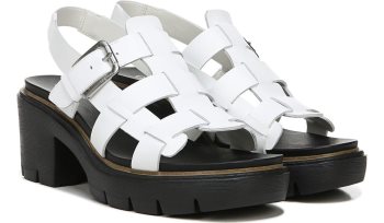 Dr Scholl's Afterglow Platform Sandal Afterglow Platform Sandal White | 1Rhk4k9b