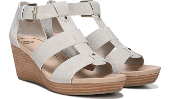 Dr Scholl's Barton Wedge Sandal Barton Wedge Sandal Grey Snake | 8AtEanw3