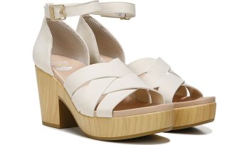 Dr Scholl's Blissful Block Heel Sandal Blissful Block Heel Sandal White | 866R8vaJ