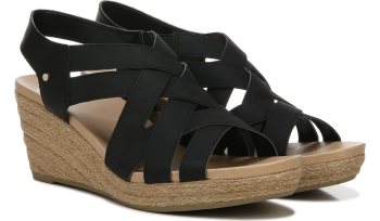 Dr Scholl's Everlasting Wedge Sandal Everlasting Wedge Sandal Black | I5RCphem