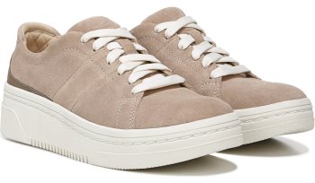 Dr Scholl's Everyday Platform Sneaker Everyday Platform Sneaker Toasted Taupe Suede | KDR4oYFh