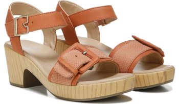 Dr Scholl's Felicity Platform Dress Sandal Felicity Platform Dress Sandal Clay Leather | uDcKUO1I