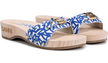 Dr Scholl's GANNI Original Slide Sandal Dr. Scholl's x GANNI Original Slide Sandal Blue | 4SIGH2av