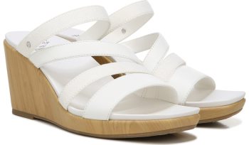 Dr Scholl's Giggle Wedge Sandal Giggle Wedge Sandal White | JbBkX6Gp