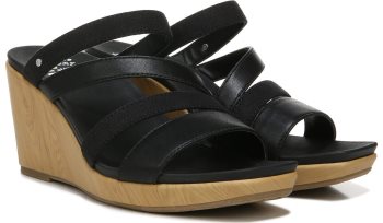 Dr Scholl's Giggle Wedge Sandal Giggle Wedge Sandal Black | OyWWwH3V