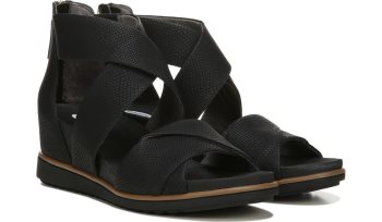 Dr Scholl's Golden Hour Gladiator Sandal Golden Hour Gladiator Sandal Black Snake | JDMhPakK