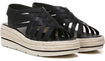 Dr Scholl's Off Site Espadrille Wedge Sandal Off Site Espadrille Wedge Sandal Black | Wkn6RsCc