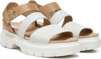 Dr Scholl's Trekkie Sandal Trekkie Sandal Nude Leather | jYXF6jyc