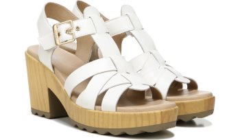 Dr Scholl's Wild Nights Block Heel Sandal Wild Nights Block Heel Sandal White | 8FNmM3G1