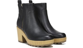 Dr Scholl's Win Over Block Heel Ankle Boot Win Over Block Heel Ankle Boot Black | s96MZUzG