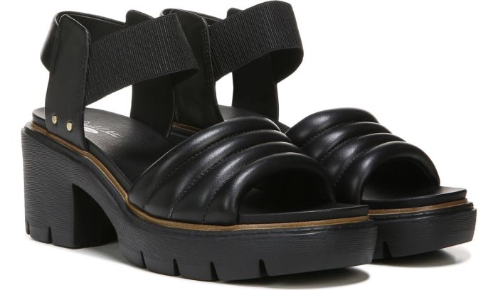 Dr Scholl\'s A Mood Platform Sandal A Mood Platform Sandal Black | 1zRKSBoj