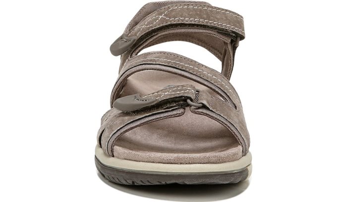 Dr Scholl's Adelle Sandal Adelle Sandal Malt Taupe Suede | MUGVi4bf