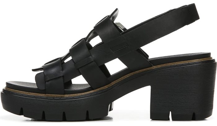 Dr Scholl's Afterglow Platform Sandal Afterglow Platform Sandal Black | WqS20rmD