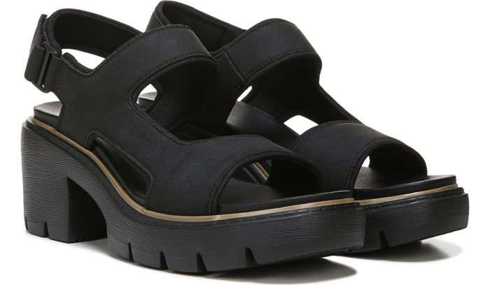 Dr Scholl\'s Almost There Platform Sandal Almost There Platform Sandal Black | 5GRw4Ups