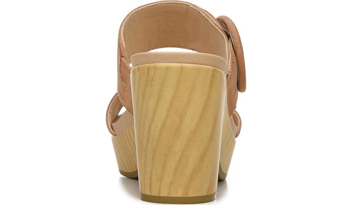 Dr Scholl's Bayside Block Heel Slide Sandal Bayside Block Heel Slide Sandal Brown | scaWWA25