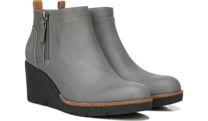 Dr Scholl\'s Bianca Wedge Bootie Bianca Wedge Bootie Grey | m0q8lLN1