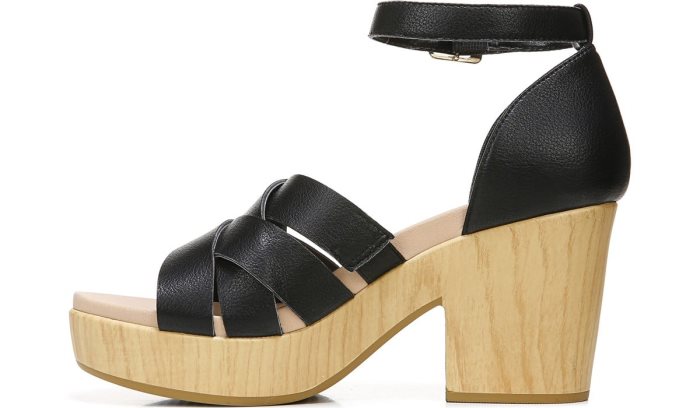 Dr Scholl's Blissful Block Heel Sandal Blissful Block Heel Sandal Black | 9WKR4eqj