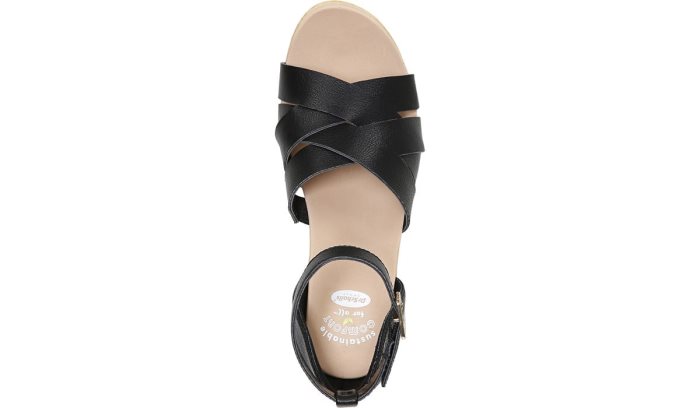 Dr Scholl's Blissful Block Heel Sandal Blissful Block Heel Sandal Black | 9WKR4eqj