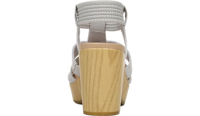 Dr Scholl's Blossom Block Heel Sandal Blossom Block Heel Sandal Grey | 0jeRvlG7