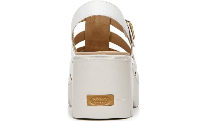 Dr Scholl's Check It Out Wedge Sandal Check It Out Wedge Sandal White | 7gkN67JQ