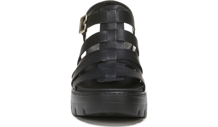 Dr Scholl's Check It Out Wedge Sandal Check It Out Wedge Sandal Black | DPuN1tuP