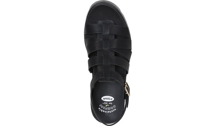 Dr Scholl's Check It Out Wedge Sandal Check It Out Wedge Sandal Black | DPuN1tuP