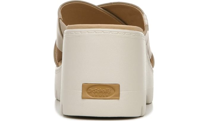 Dr Scholl's Checkin High Wedge Slide Sandal Checkin High Wedge Slide Sandal Taupe | EmD2vTR1