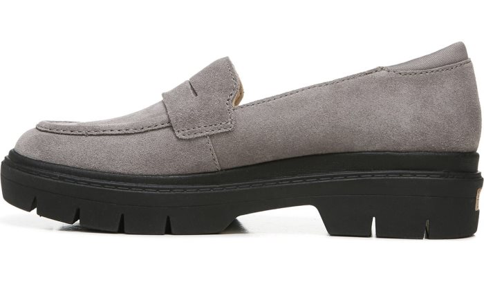 Dr Scholl's Classy Platform Loafer Classy Platform Loafer Grey | HsqeIqPn