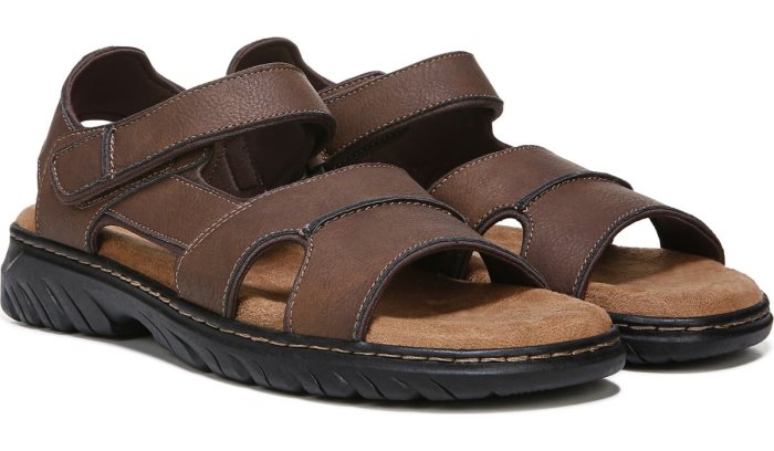 Dr Scholl\'s Complex Sandal Complex Sandal Dark Brown | 4xUKuSK9