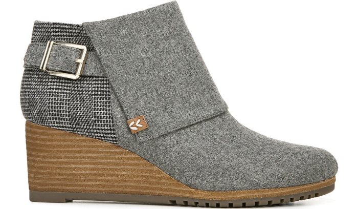 Dr Scholl's Create Wedge Bootie Create Wedge Bootie Grey | i7agWUjo