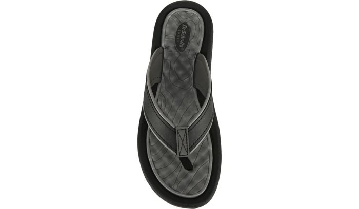 Dr Scholl's Down Time Flip Flop Sandal Down Time Flip Flop Sandal Black | jrnctM93