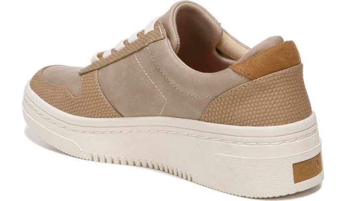 Dr Scholl's Essential Platform Sneaker Essential Platform Sneaker Toasted Taupe | fWRT4phu