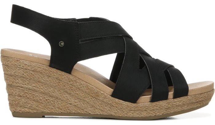 Dr Scholl's Everlasting Wedge Sandal Everlasting Wedge Sandal Black | I5RCphem