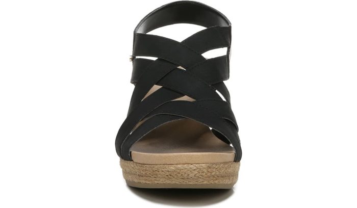 Dr Scholl's Everlasting Wedge Sandal Everlasting Wedge Sandal Black | I5RCphem