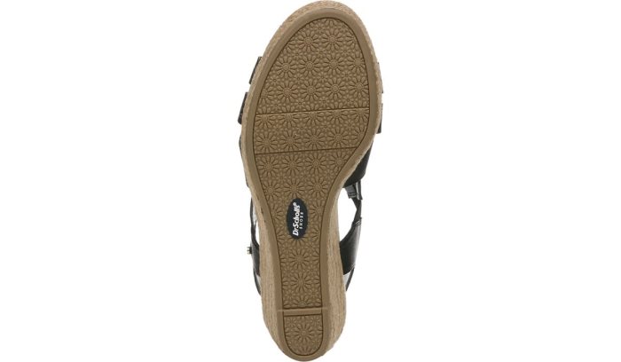 Dr Scholl's Everlasting Wedge Sandal Everlasting Wedge Sandal Black | I5RCphem