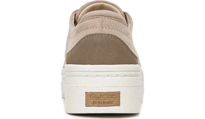 Dr Scholl's Everyday Platform Sneaker Everyday Platform Sneaker Toasted Taupe Suede | KDR4oYFh