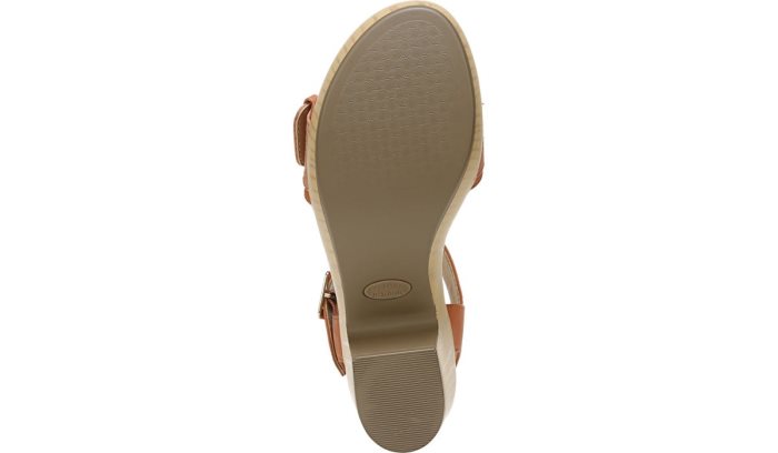 Dr Scholl's Felicity Platform Dress Sandal Felicity Platform Dress Sandal Clay Leather | uDcKUO1I