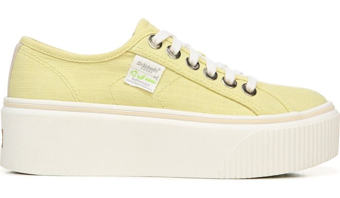 Dr Scholl's Funday Platform Sneaker Funday Platform Sneaker Lemon Yellow | 7jSG601d