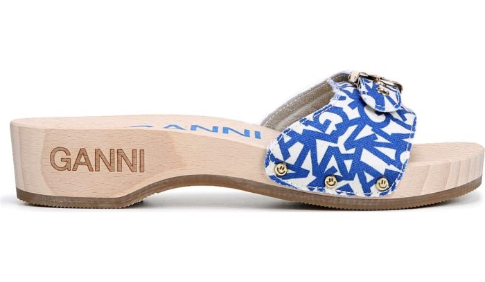 Dr Scholl's GANNI Original Slide Sandal Dr. Scholl's x GANNI Original Slide Sandal Blue | 4AfpvxIM