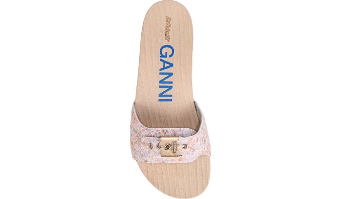 Dr Scholl's GANNI Original Slide Sandal Dr. Scholl's x GANNI Original Slide Sandal Beige | HAjtlSZV