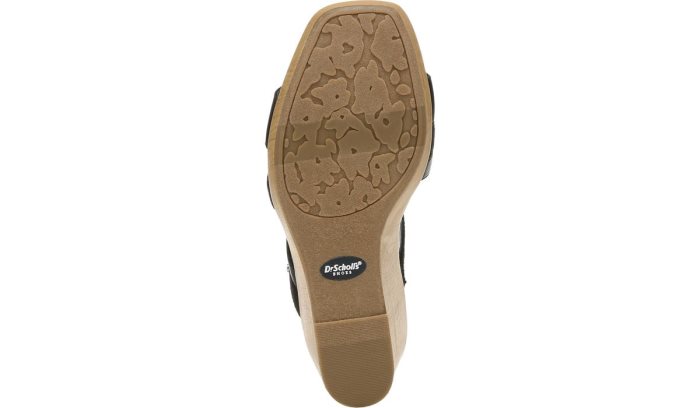 Dr Scholl's Giggle Wedge Sandal Giggle Wedge Sandal Black | 3VPvciQm