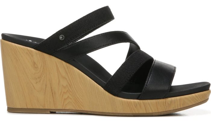 Dr Scholl's Giggle Wedge Sandal Giggle Wedge Sandal Black | OyWWwH3V