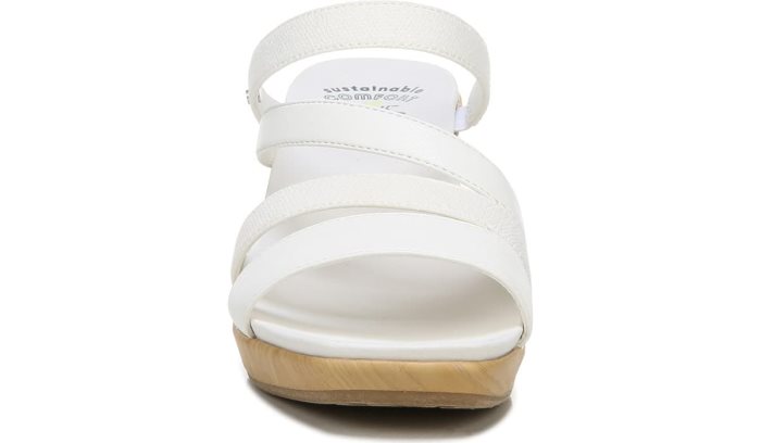 Dr Scholl's Giggle Wedge Sandal Giggle Wedge Sandal White | W4OYAzTG