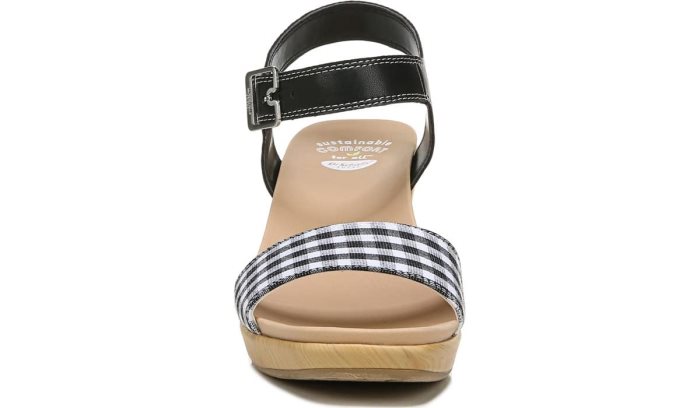 Dr Scholl's Glimmer Wedge Sandal Glimmer Wedge Sandal Black | KYYKfonT