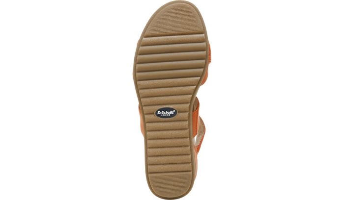 Dr Scholl's Golden Hour Gladiator Sandal Golden Hour Gladiator Sandal Coral Gold | Kc7Ff3QM