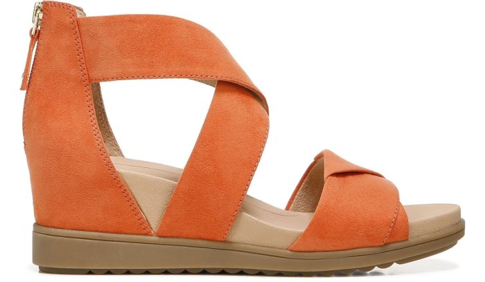 Dr Scholl's Golden Hour Gladiator Sandal Golden Hour Gladiator Sandal Coral Gold | khKiUCvH