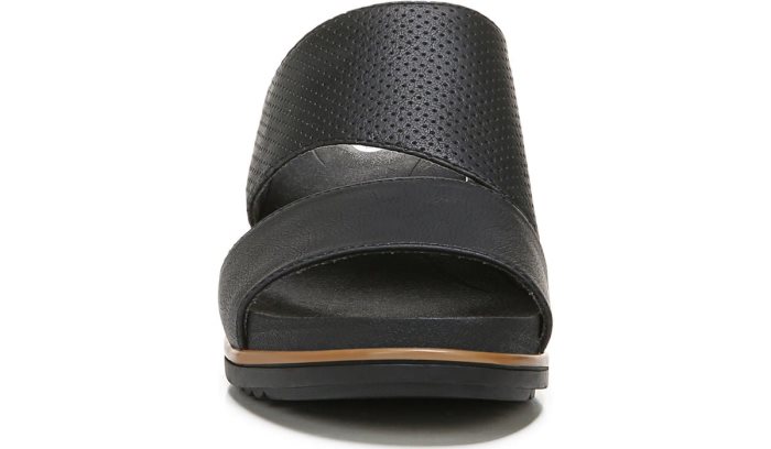 Dr Scholl's Goldie Wedge Slide Sandal Goldie Wedge Slide Sandal Black | XL97xDbn