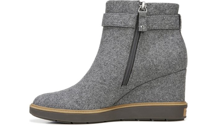 Dr Scholl's Jacinda Wedge Bootie Jacinda Wedge Bootie Grey | 0EYy38Za