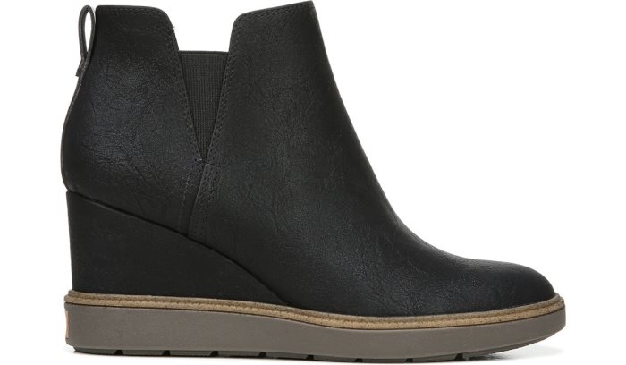 Dr Scholl's Johnnie Wedge Bootie Johnnie Wedge Bootie Black | 7NIYMRl6