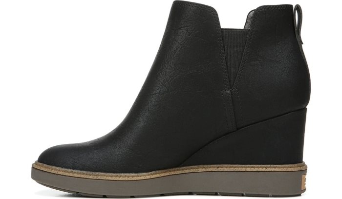 Dr Scholl's Johnnie Wedge Bootie Johnnie Wedge Bootie Black | 7NIYMRl6